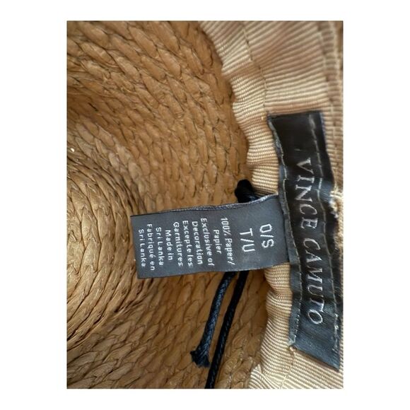 Vince Camuto Straw Band Panama Hat - Picture 6 of 6